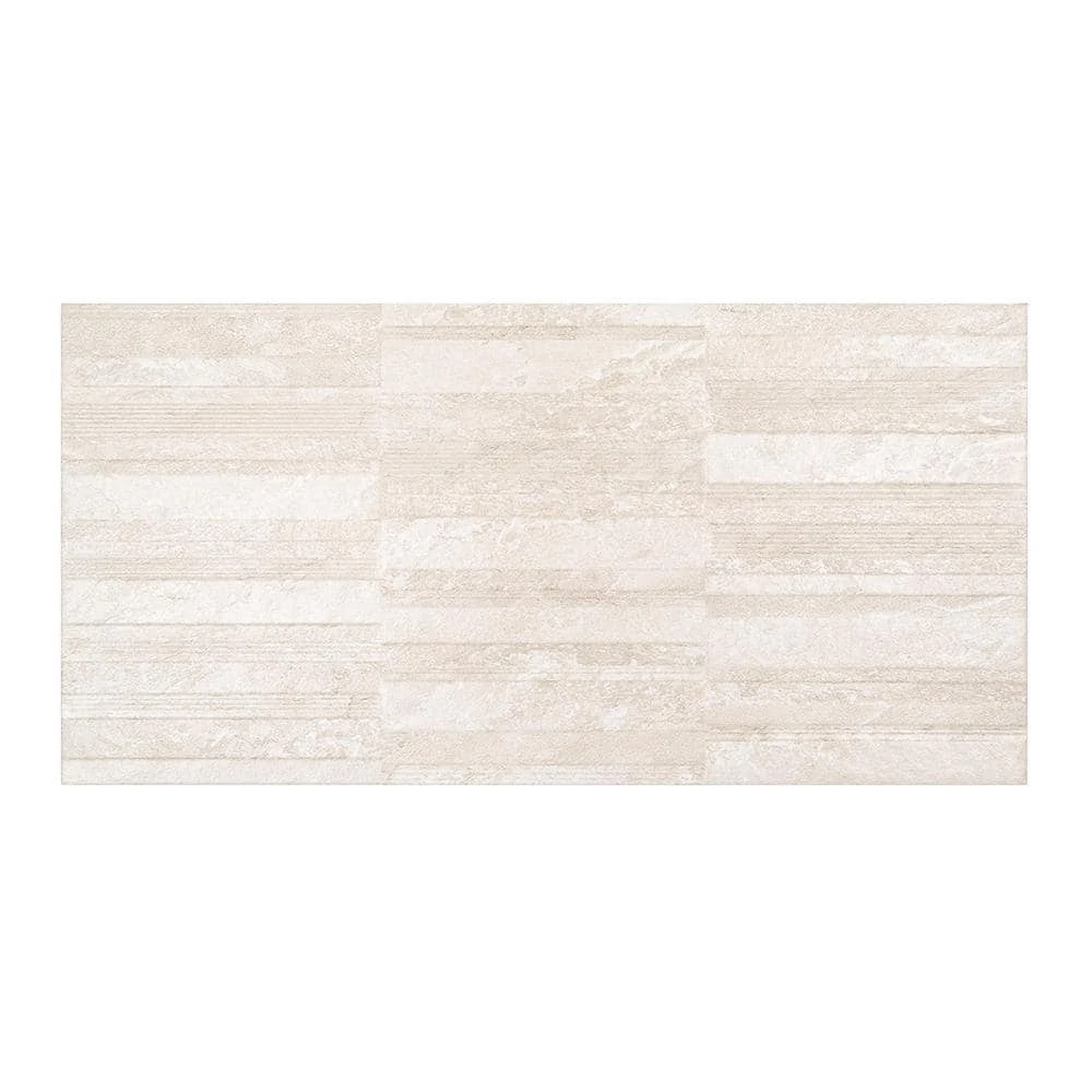 Hickory Ridge Beige 10 in. x 20 in. Matte Textured Ceramic Wall Tile (10.76 sq. ft./Case) by Jeffrey Court