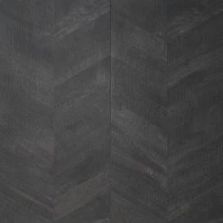 Montgomery Chevron Black 24 in. x 48 in. Matte Porcelain Floor and Wall Tile (15.49 sq. ft./Case) by Ivy Hill Tile