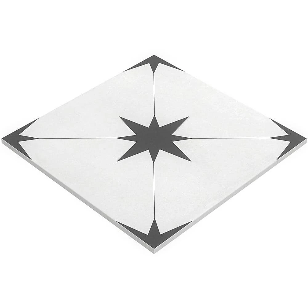 Polaris Blanco 9 in. x 9 in. Matte Porcelain Floor and Wall Tile (10.76 sq. ft./Case) by Ivy Hill Tile - Image 6