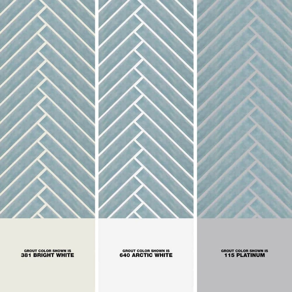 Nantucket Blue 2 in. x 20 in. Crackled Ceramic Wall Tile (5.38 sq. ft./Case) by Ivy Hill Tile - Image 4