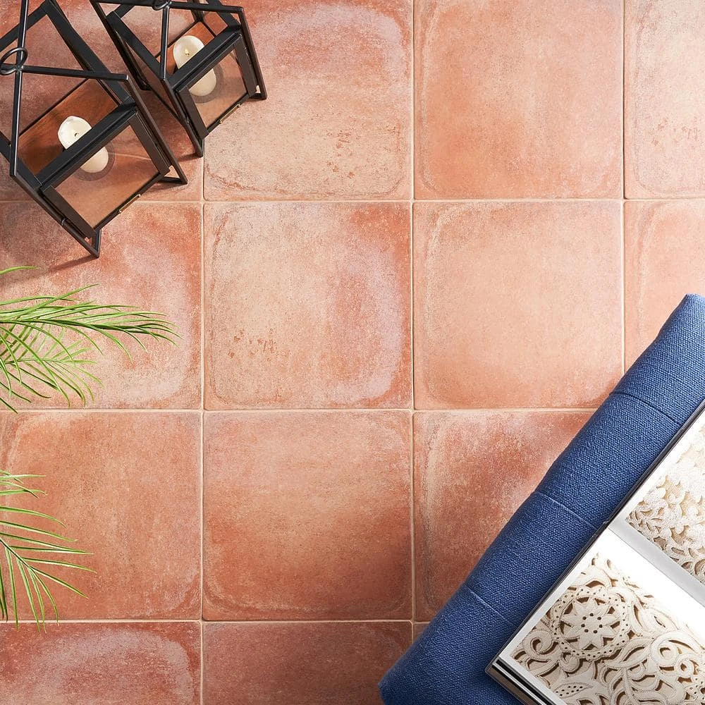 Kaleo Brick 14.17 in. x 14.17 in. Matte Porcelain Terracotta Look Floor and Wall Tile (10.76 sq. ft./Case) by Ivy Hill Tile - Image 2