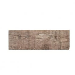 Teakwood Brown 4 in. x 12 in. Matte Porcelain Wall and Floor Tile (13.56 sq. ft./Case) by Jeffrey Court