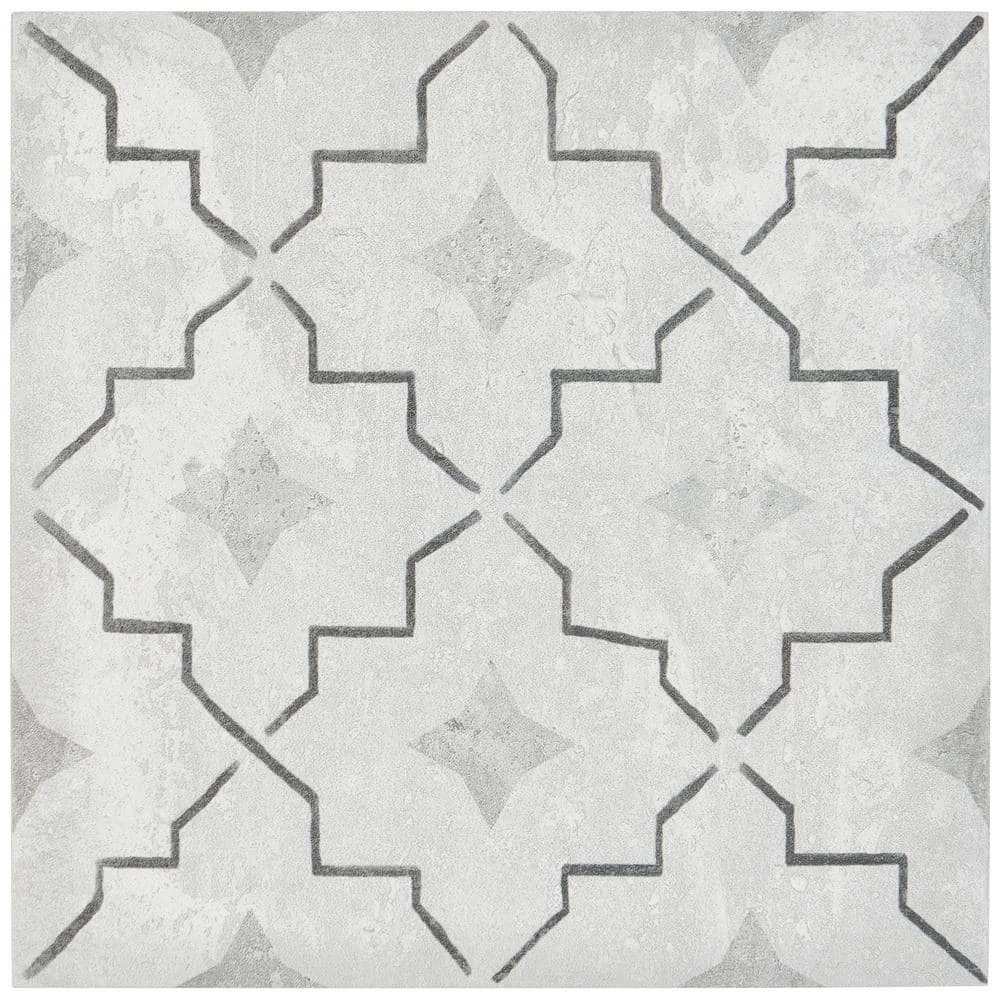 Patras Deco Como 7.87 in. x 7.87 in. Matte Porcelain Floor and Wall Tile (10.76 sq. ft./Case) by Ivy Hill Tile - Image 4