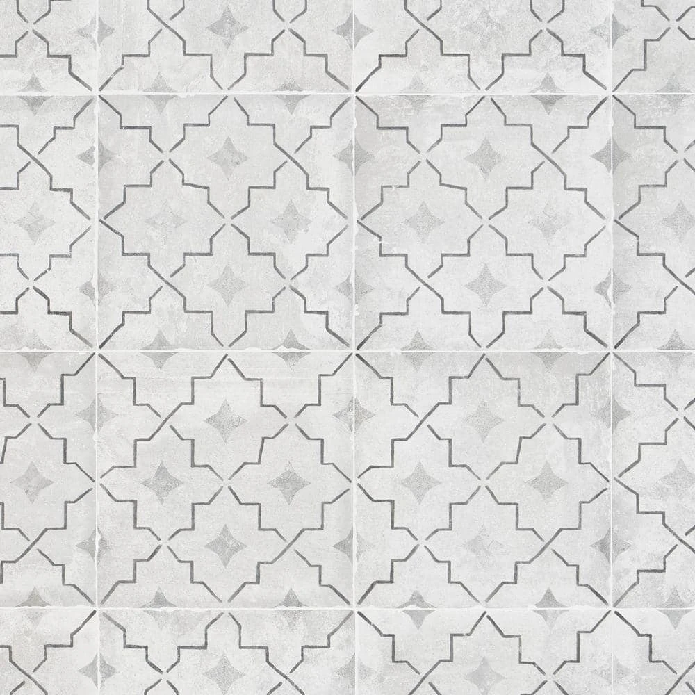 Patras Deco Como 7.87 in. x 7.87 in. Matte Porcelain Floor and Wall Tile (10.76 sq. ft./Case) by Ivy Hill Tile - Image 3