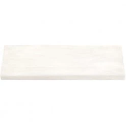 Amagansett Gin 2.55 in. x 7.87 in. Satin Ceramic Wall Bullnose Tile by Ivy Hill Tile