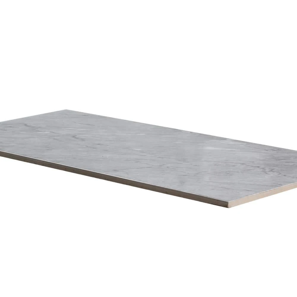 Mountain Storm Gray 9.75 in. x 21.625 in. Glossy Ceramic Wall Tile (14.80 sq. ft./Case) by Jeffrey Court - Image 2