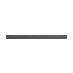 Basalt Gray 0.75 in. x 12 in. Honed Basalt Wall Pencil Tile (1 Linear Foot) by Jeffrey Court
