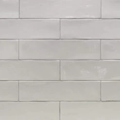 Catalina Gris 3 in. x 12 in. x 8 mm Polished Ceramic Subway Wall Tile (10.76 sq.ft./case) by Ivy Hill Tile