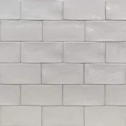 Catalina Gris 3 in. x 6 in. Polished Ceramic Subway Wall Tile (5.38 sq.ft./case) by Ivy Hill Tile