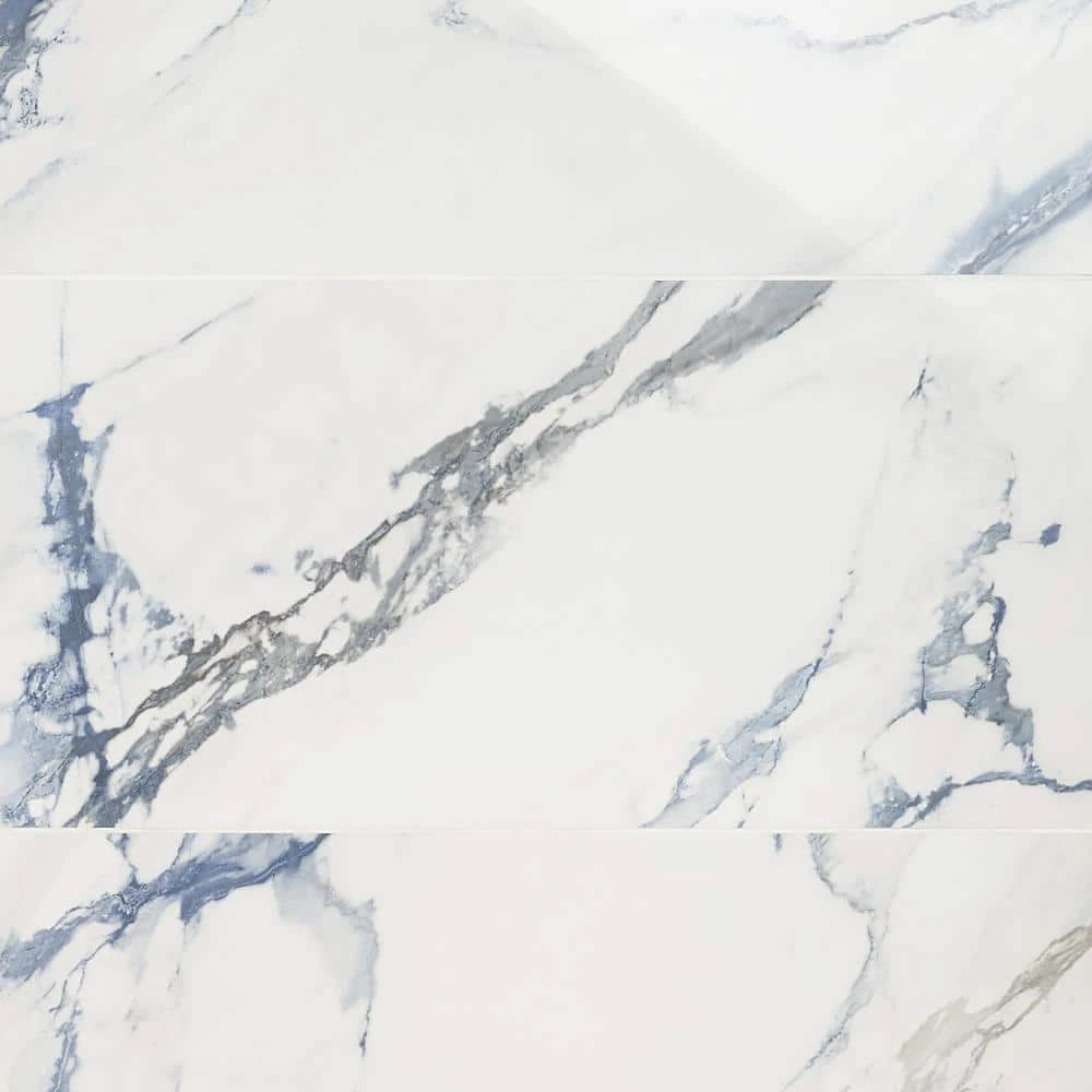 Calacatta Indigo 12 in. x 24 in. Polished Porcelain Floor and Wall Tile (6-Piece, 11.62 sq. ft./Case) by Ivy Hill Tile - Image 7