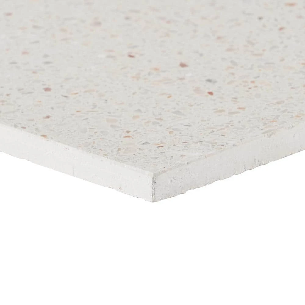 Raleigh Ivory Square 16.14 in. x 16.14 in. Polished Terrazzo Floor and Wall Tile (3.61 sq. ft./Case) by Ivy Hill Tile - Image 7