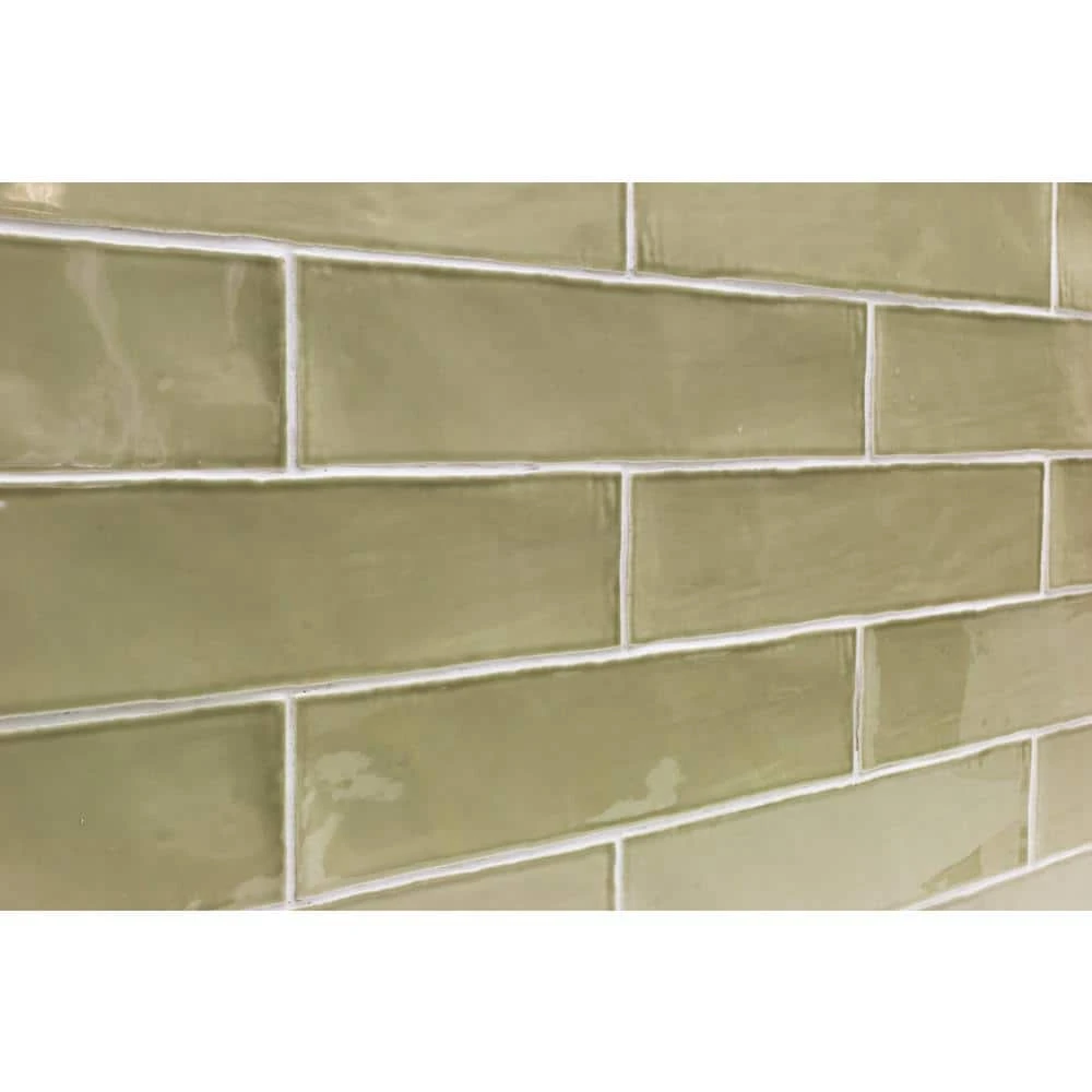 Catalina Kale 3 in. x 12 in. x 8 mm Polished Ceramic Subway Wall Tile (10.76 sq.ft./case) by Ivy Hill Tile - Image 10