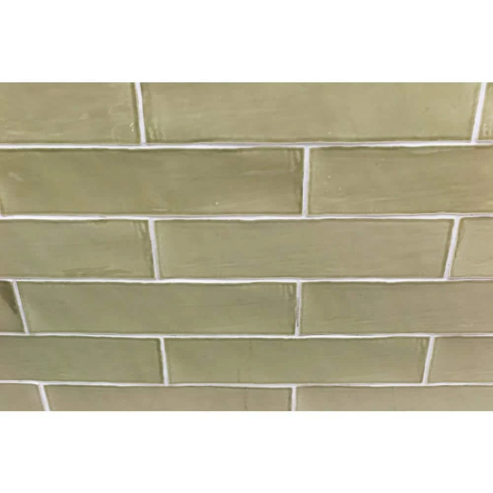 Catalina Kale 3 in. x 12 in. x 8 mm Polished Ceramic Subway Wall Tile (10.76 sq.ft./case) by Ivy Hill Tile - Image 7