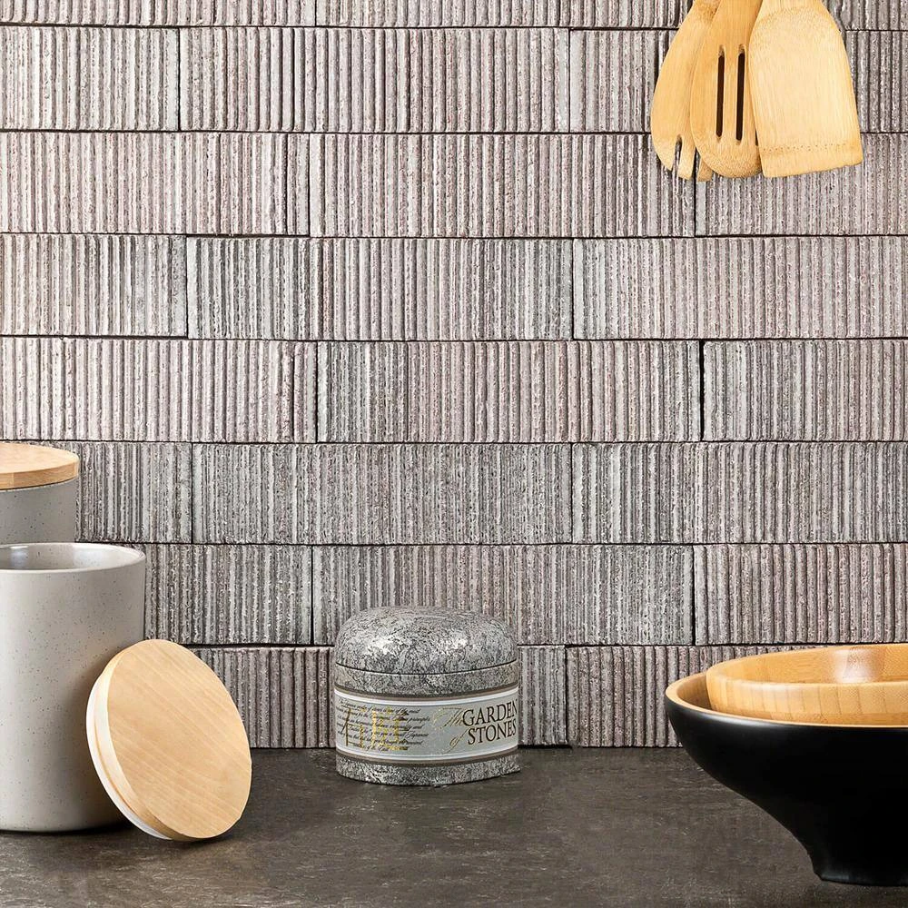 Weston Summit Light Gray 2 in. x 9 in. Glazed Clay Subway Wall Tile (30-Piece 4.30 sq. ft./Case) by Ivy Hill Tile - Image 2