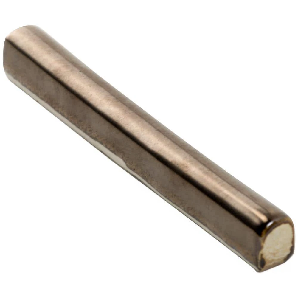Delphi Metallic Copper 1.5 in. x 6 in. Polished Ceramic Pencil Tile by Ivy Hill Tile - Image 2