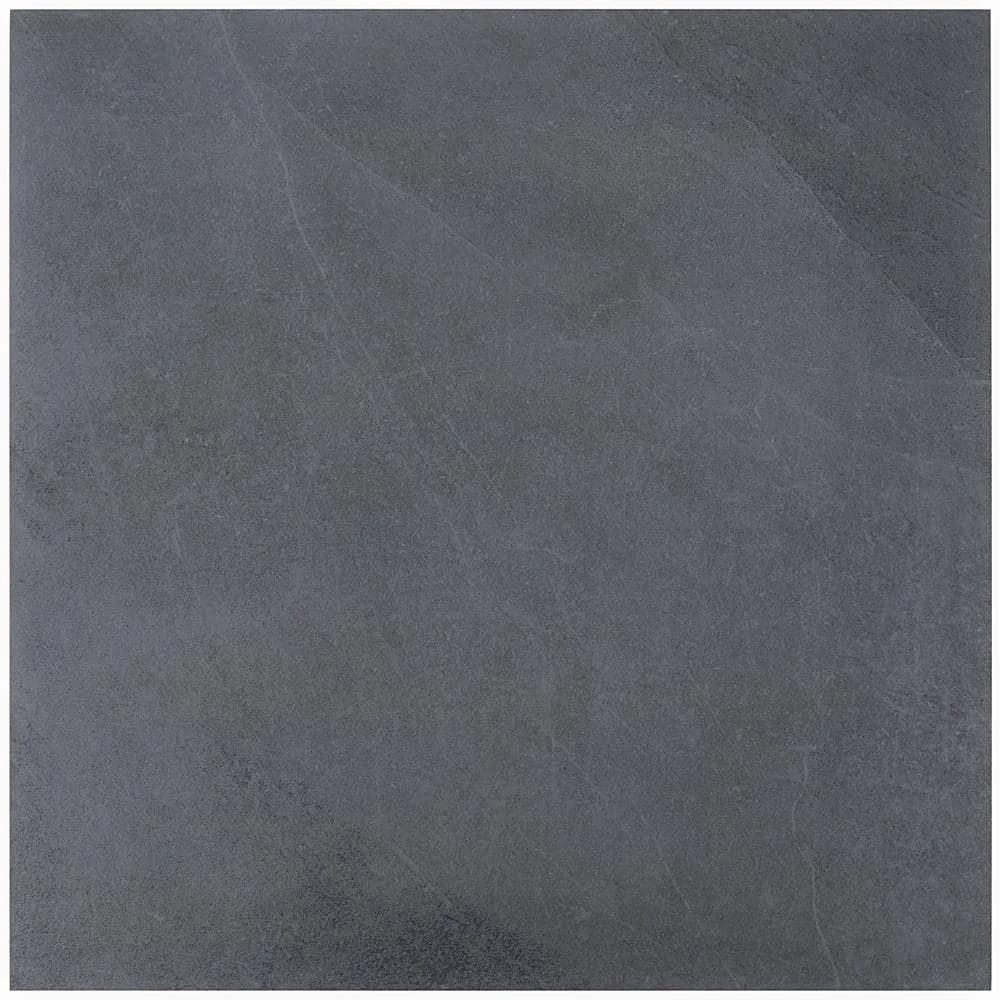 Copley Nero 24 in. x 24 in. x 10mm Matte Stone Look Porcelain Floor and Wall Tile (4-piece / 15.49 sq. ft. / box) by Ivy Hill Tile - Image 5