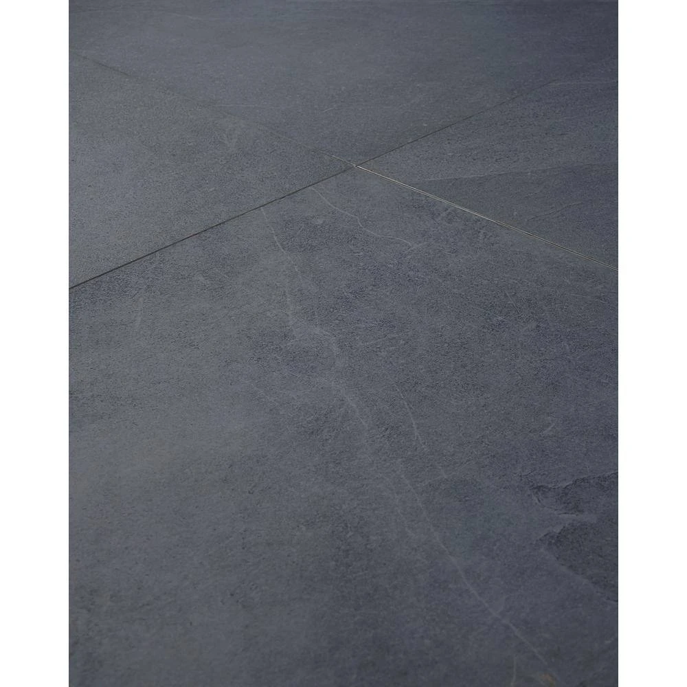 Copley Nero 24 in. x 24 in. x 10mm Matte Stone Look Porcelain Floor and Wall Tile (4-piece / 15.49 sq. ft. / box) by Ivy Hill Tile - Image 8
