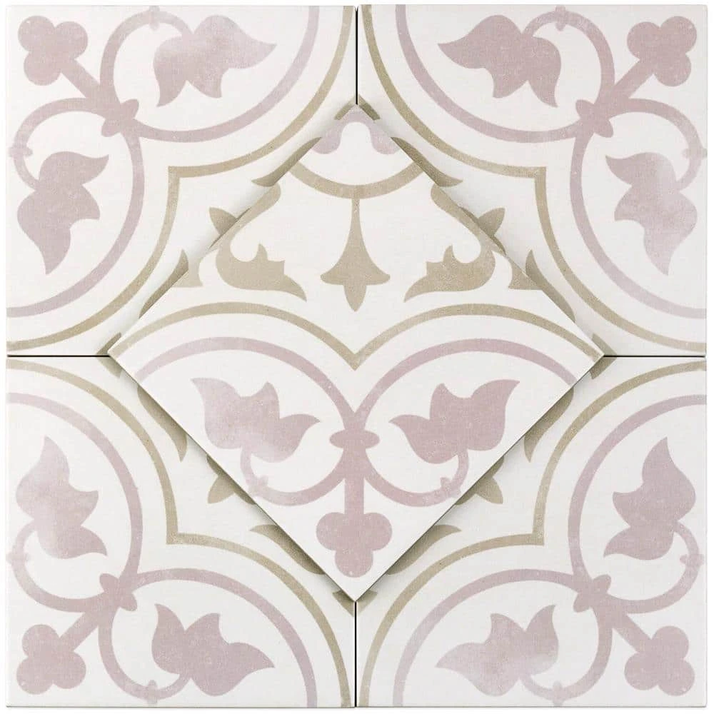 Anabella Tate 9 in. x 9 in. x 11mm Matte Porcelain Floor and Wall Tile (10.76 sq. ft. / box) by Ivy Hill Tile - Image 4