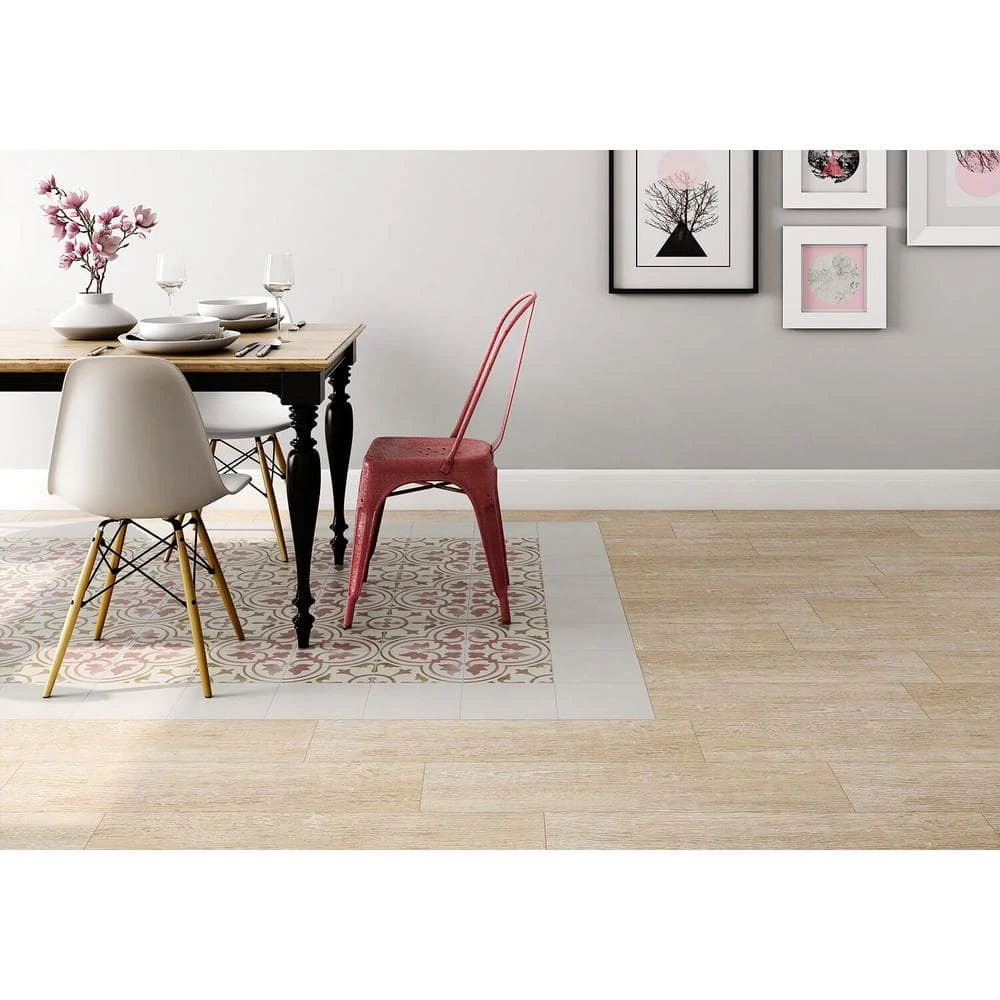 Anabella Tate 9 in. x 9 in. x 11mm Matte Porcelain Floor and Wall Tile (10.76 sq. ft. / box) by Ivy Hill Tile - Image 3