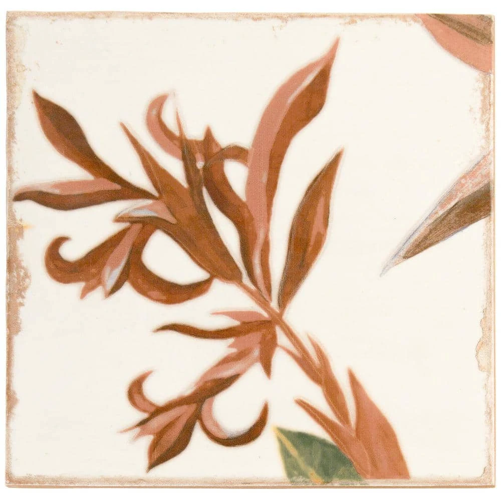 Angela Harris Sonata Decor 8 in. x 8 in. x 9mm Polished Ceramic Wall Tile (25 pieces / 10.76 sq. ft. / box) by Ivy Hill Tile - Image 8