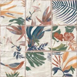 Angela Harris Sonata Decor 8 in. x 8 in. x 9mm Polished Ceramic Wall Tile (25 pieces / 10.76 sq. ft. / box) by Ivy Hill Tile