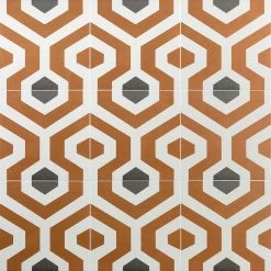 Anabella Soumaya 9 in. x 9 in. Matte Porcelain Floor and Wall Tile (10.76 sq. ft. / box) by Ivy Hill Tile