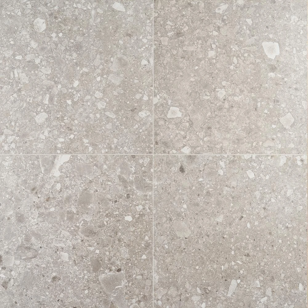 Rizzo 2.0 Taupe 23.54 in. x 23.54 in. Matte Porcelain Floor and Wall Tile (11.54 sq. ft./Case) by Ivy Hill Tile