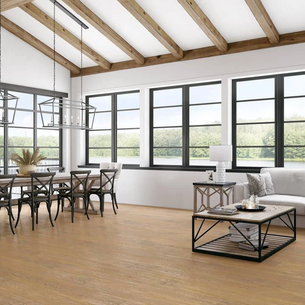 Hansen XL 28 mil 9 in. W x 72 in. Timber Rigid Core Click Lock Luxury Vinyl Plank Flooring Tile (17.98 sq. ft./case) by Ivy Hill Tile - Image 2