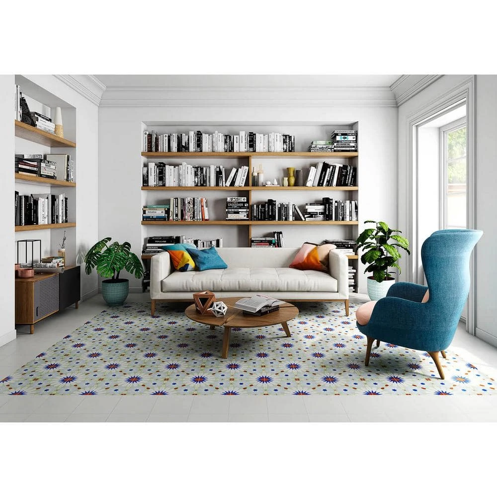 Anabella Uffizi 9 in. x 9 in. Matte Porcelain Floor and Wall Tile (10.76 sq. ft. / box) by Ivy Hill Tile - Image 3