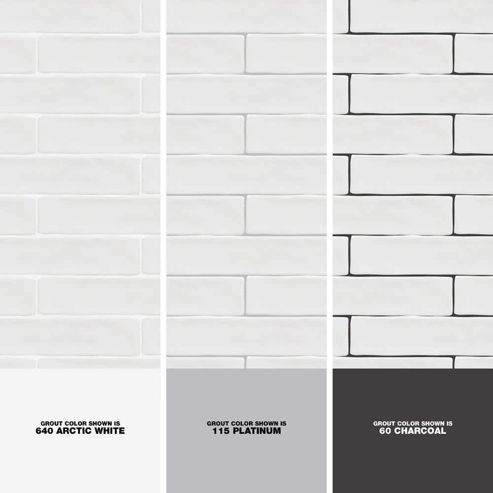 Newport White 2 in. x 10 in. x 11mm Polished Ceramic Subway Wall Tile (40 pieces / 5.38 sq. ft. / box) by Ivy Hill Tile - Image 4