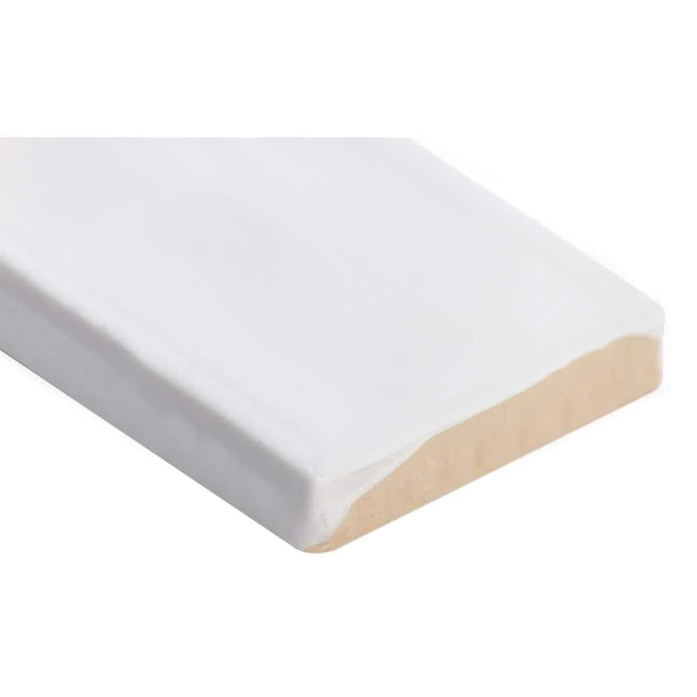 Newport White 2 in. x 10 in. x 11mm Polished Ceramic Subway Wall Tile (40 pieces / 5.38 sq. ft. / box) by Ivy Hill Tile - Image 3