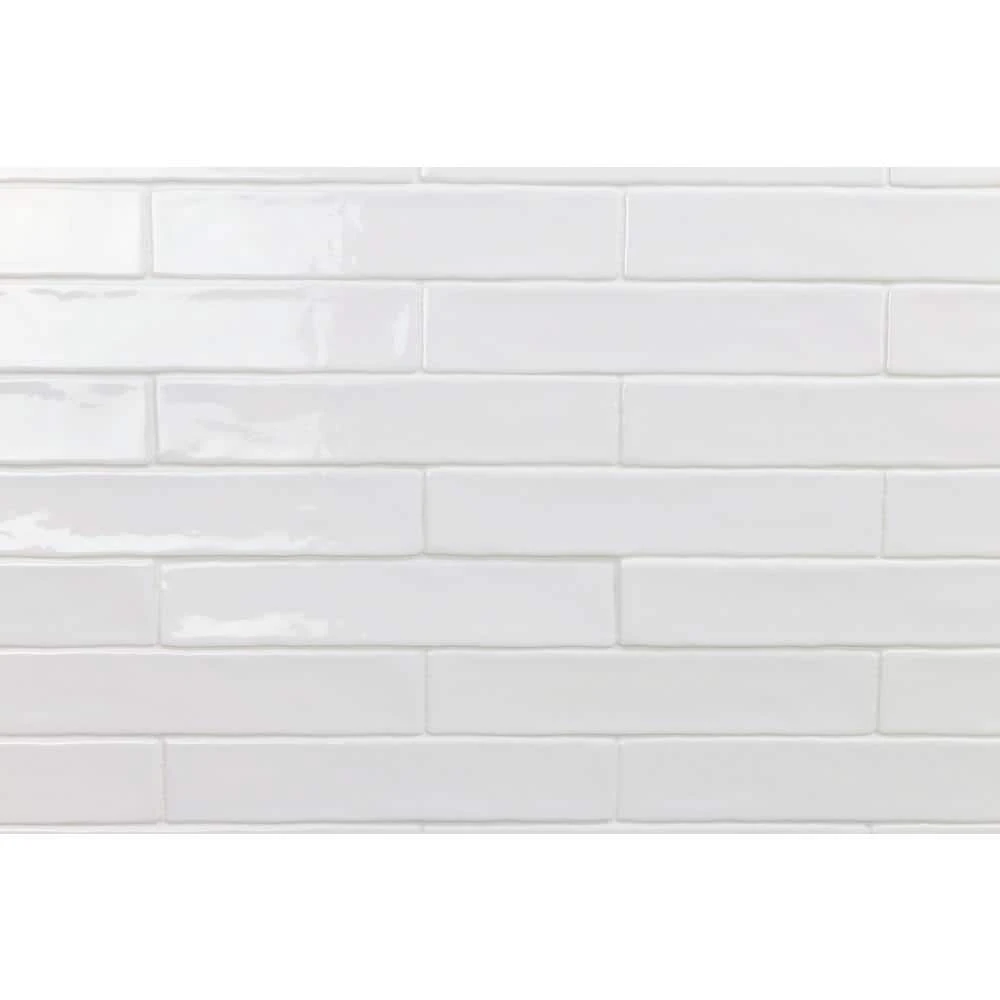 Newport White 2 in. x 10 in. x 11mm Polished Ceramic Subway Wall Tile (40 pieces / 5.38 sq. ft. / box) by Ivy Hill Tile - Image 7