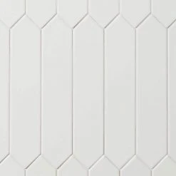Axis 2.6 in. x 13 in. White Polished Picket Ceramic Wall Tile (12.26 sq. ft. / case) by Ivy Hill Tile