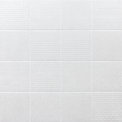 Oakland Decor White 6 in. x 6 in. Matte Porcelain Floor and Wall Tile (44 pieces 10.76 sq. ft. / box) by Ivy Hill Tile