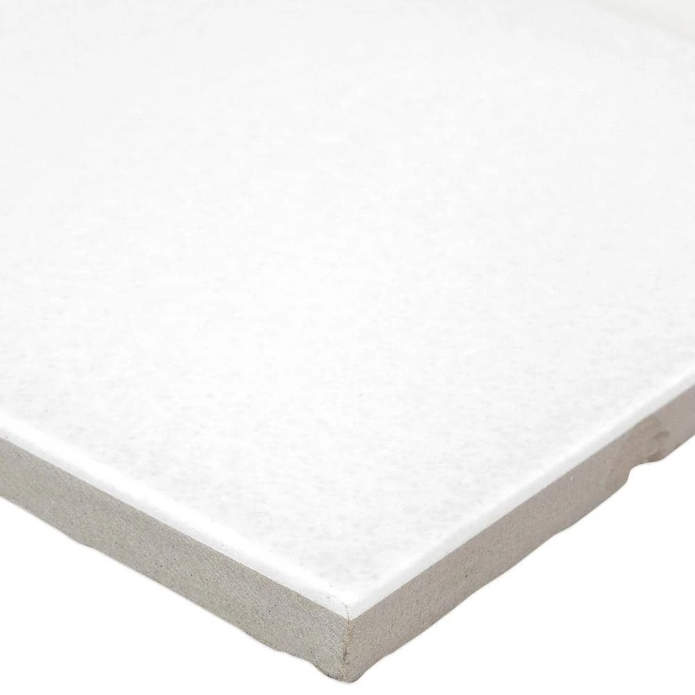 Lucid Nanoglass White 6 in. x 12 in. Polished Porcelain Floor and Wall Tile (4.84 Sq. Ft. / Case) by Ivy Hill Tile - Image 6