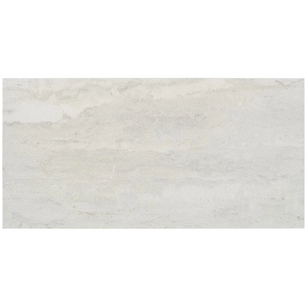 Essential Travertine White 11.71 in. x 23.50 in. Porcelain Floor and Wall Tile (11.62 sq. ft./Case) by Ivy Hill Tile - Image 3