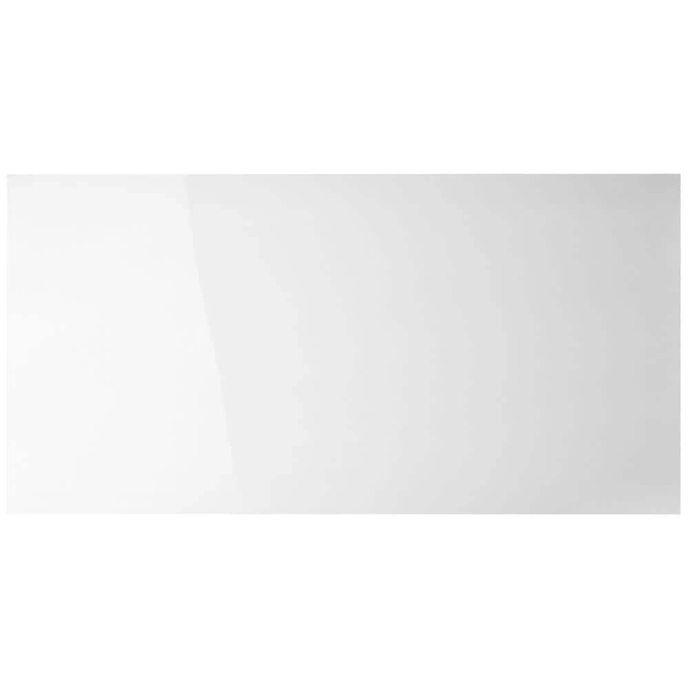 Lucid Nanoglass White 23.62 in. x 47.24 in. Polished Porcelain Floor and Wall Tile (15.49 sq. ft./Case) by Ivy Hill Tile - Image 4