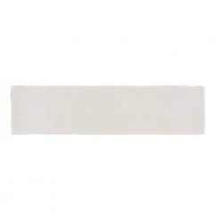 Cotton Blossom White 2.5 in. x 9.75 in. Glossy Textured Ceramic Wall Tile (5.38 sq. ft./Case) by Jeffrey Court